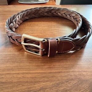 Cole Haan Braided Leather Belt